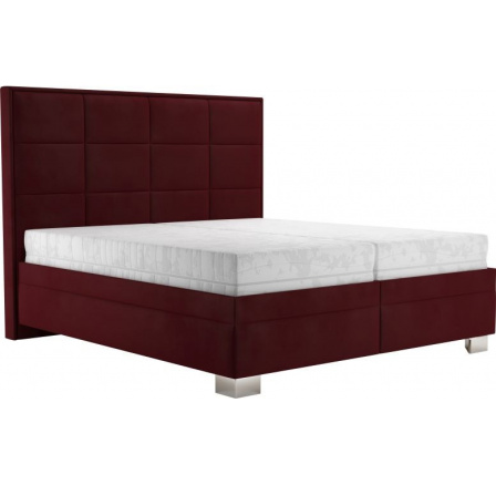 Postel Saimi 180x200, vínová