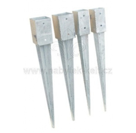 Zahradní zatloukací kotva 7 x 7 cm Zahradní zatloukací kotva 7 x 7 cm