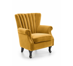 Křeslo TITAN, hořčicové