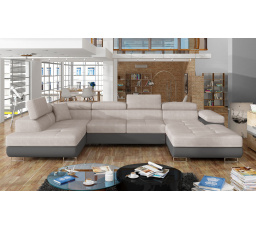 Sedací souprava ve tvaru U RODRIGO, Soro 83 / Soft 29 levá