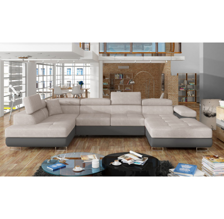 Sedací souprava ve tvaru U RODRIGO, Soro 83 / Soft 29 levá