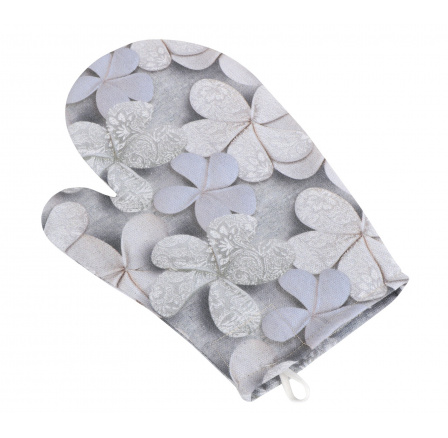 Kuchyňská chňapka šedý květ Kuchyňská chňapka šedý květ