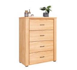 Komoda 4 zásuvky NATURA