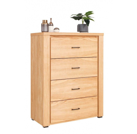 Komoda 4 zásuvky NATURA