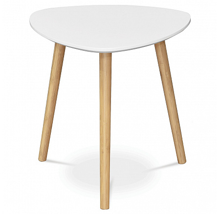 Konferenční stolek 40x40x41cm, mdf, bílá, AF-1132 WT Konferenční stolek 40x40x41cm, mdf, bílá, AF-1132 WT