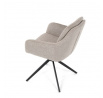 Jídelní židle, béžová, látka, DCH-P3174 LAN2