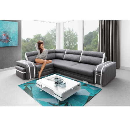 Rohová sedací souprava AVATAR, Inari 96 + Soft 017, Levá