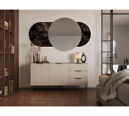 Komoda ALMERA TYP 1, ořech warmia/ kašmír