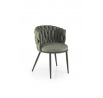 Jídelní židle K516, Olivová/Černá