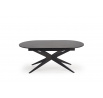Rozkládací stůl SANDRO, černý