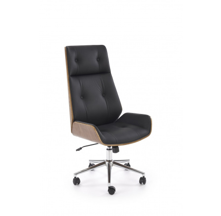 Kancelářské křeslo WEBSTER, Ořech/Černá