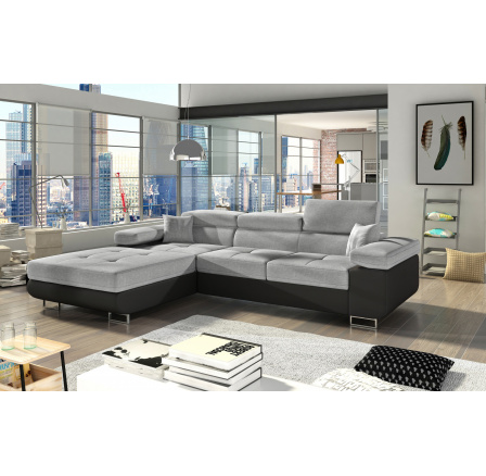 Rohová sedací souprava ARMANDO, Sawana 21/soft 11 levá