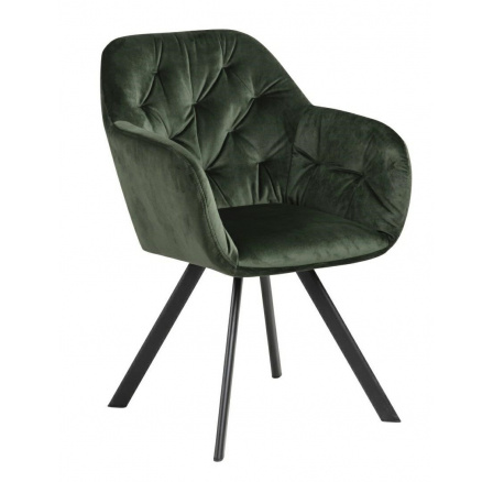 Židle Lola VIC Forest green auto retur n