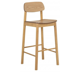 Barová stolička Barlow přírodní dub