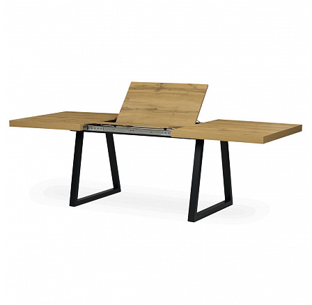 Jídelní stůl rozkládací 160-240x90 cm, lamino, dub, HT-R5624 OAK Jídelní stůl rozkládací 160-240x90 cm, lamino, dub, HT-R5624 OAK