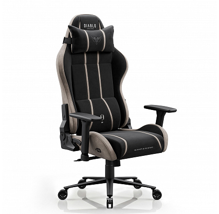 DIABLO CHAIRS X-ONE 2.0 >king < křeslo CAMEL BLACK| Herní židle | látková herní židle