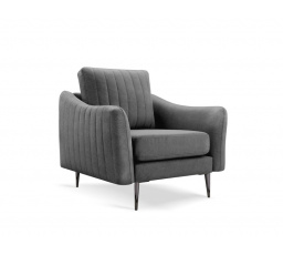 Křeslo CORI Tmavě šedé, Cloud 97