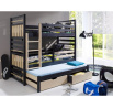 HIPOLIT - patrová postel pro 3 děti