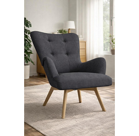 Křeslo Paris šedé Aston 17