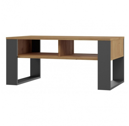 Konferenční stolek SAVA 2, Dub artisan/Antracit Konferenční stolek SAVA 2, Dub artisan/Antracit