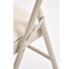 Skládací židle K566, béžová