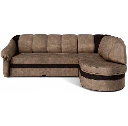 Rohová sedací souprava Benano - pravá, Monolit 09 / Monolit 29