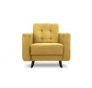 Křeslo LIZBONA Žluté, Kronos 43