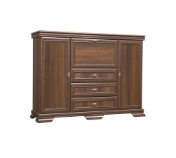 Komoda KORA KK6-P Plná dvířka, Samoa King