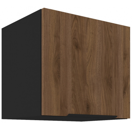 Horní skřínka MONZA - 40 GU-36 1F, Černá mat/Ořech Horní skřínka MONZA - 40 GU-36 1F, Černá mat/Ořech