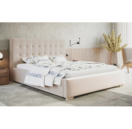 Postel B2 R 120x200, Jasmin 21 , chromové nožky