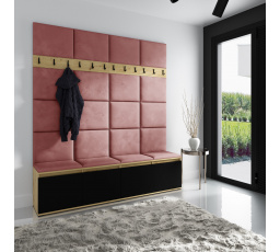 Předsíňová stěna EMI 4, Trinity 23/Artisan+černá