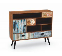 Komoda MEZO KM3, vícebarevná