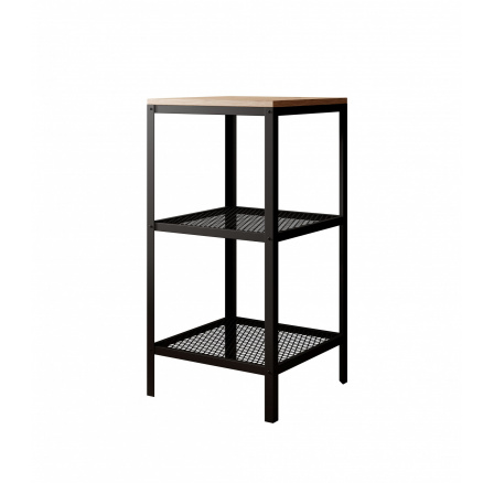 Regál Rolin Černý+Artisan