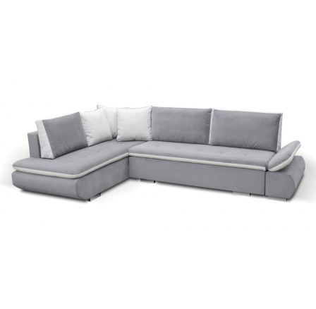 Rohová sedací souprava ARGENT, Trinity 14 kontrast Eko 17 Levá