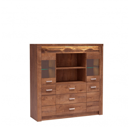 Vitrína INDIANAPOLIS I22 Jasan světlý Vitrína INDIANAPOLIS I22 Jasan světlý