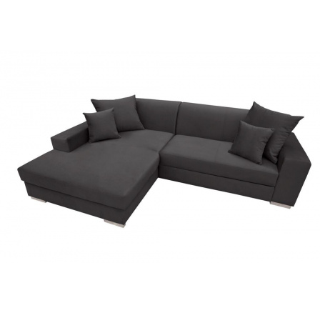 Rohová sedací souprava Mexicana L tm.šedá Rohová sedací souprava Mexicana L tm.šedá