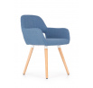 Jídelní židle K283, modrá