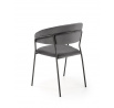 Jídelní židle K426, šedý Velvet