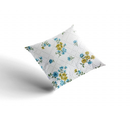 Povlak flanel Olívie blue 50x50