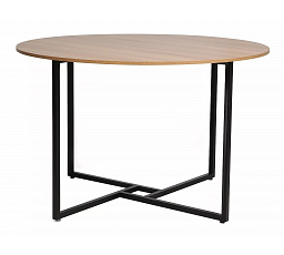Jídelní stůl ALTO, Dub/Černý mat