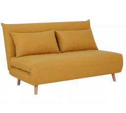 Rozkládací pohovka SPIKE II, Curry 138/buk