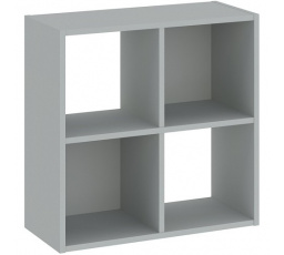 Regál CATCHY 4P, Šedá