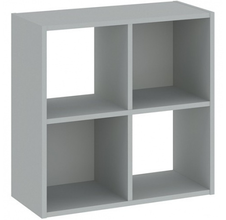Regál CATCHY 4P, Šedá