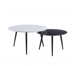 Lavice bílá + černá 80 + 60 L9-FX B