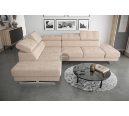 Rohová sedací souprava EMPORIO 225X300 - levá, béžová