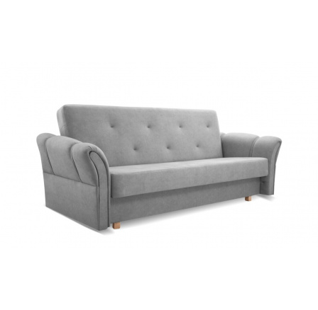 Pohovka rozkládací MAGDA Světle šedá, Vena 3