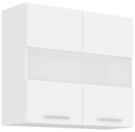 Kuchyňská horní skříňka EDNA 80 GS 72 2F, bílá Kuchyňská horní skříňka EDNA 80 GS 72 2F, bílá