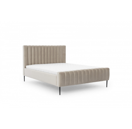 Postel Nicole / 160x200 / Velluto 2 / černé nohy