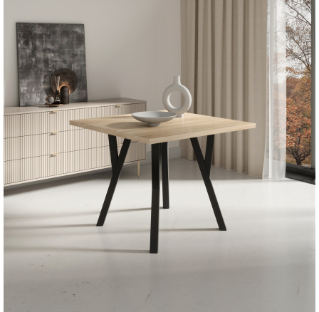 Stůl RODOS 83 Sonoma+Černá