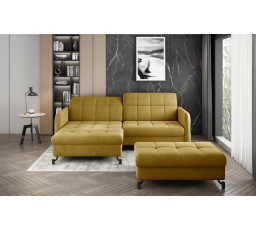 Rohová sedací souprava LORELLE + Taburet Monolith 48 110x200 Levý 1